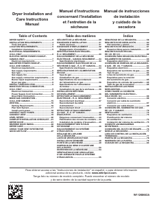 Mode d’emploi Maytag MED8230HC Sèche-linge