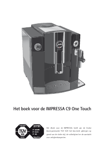 Handleiding Jura IMPRESSA C9 One Touch Koffiezetapparaat