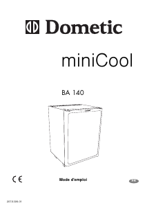 Mode d’emploi Dometic BA140 MiniCool Réfrigérateur