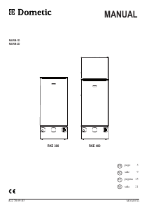 Manual Dometic RKE 300 Refrigerator