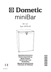 Manual Dometic RH 161 Refrigerator