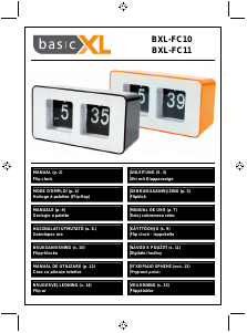 Handleiding BasicXL BXL-FC10 Klok