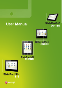 Manual Memup SlidePad Elite 116 Tablet