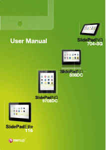 Handleiding Memup SlidePadNG 704-3G Tablet