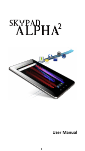 Handleiding Skytex Skypad Alpha 2 Tablet