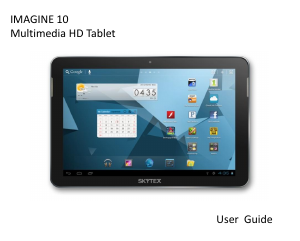 Handleiding Skytex Imagine 10 Tablet
