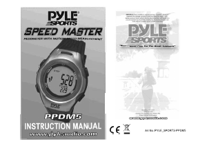 Manual Pyle PPDM5 Speed Master Sports Watch