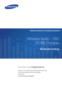 Bruksanvisning Samsung WAM7500 360 R6 Högtalare