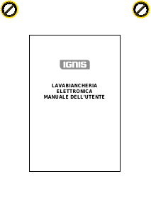 Manuale Ignis LOE 1006 Lavatrice