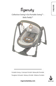 Manual Ingenuity 11023-ES Swing n Go Bella Teddy Espreguiçadeira para bebê