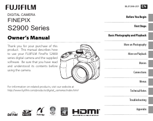 Handleiding Fujifilm FinePix S2980 Digitale camera