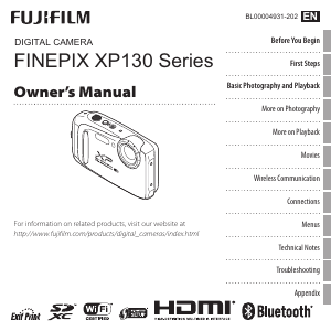 Manual Fujifilm FinePix XP130 Digital Camera