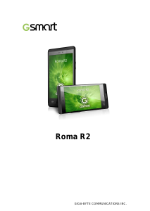 Handleiding Gigabyte GSmart Roma R2 Mobiele telefoon