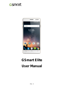 Handleiding Gigabyte GSmart Elite Mobiele telefoon