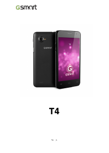 Handleiding Gigabyte GSmart T4 Mobiele telefoon