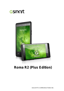 Manual Gigabyte GSmart Roma R2 (Plus Edition) Mobile Phone