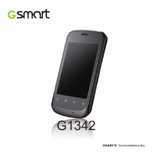 Handleiding Gigabyte GSmart G1342 Mobiele telefoon