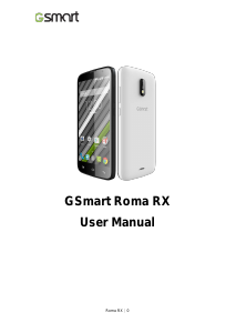 Handleiding Gigabyte GSmart Roma RX Mobiele telefoon