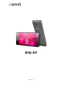 Handleiding Gigabyte GSmart Arty A3 Mobiele telefoon