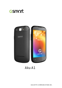 Manual Gigabyte GSmart Aku A1 Mobile Phone