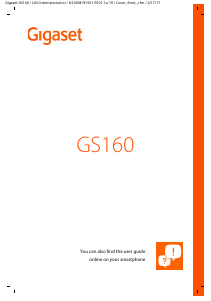 Manual Gigaset GS160 Mobile Phone