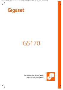Manual Gigaset GS170 Mobile Phone
