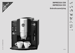 Bedienungsanleitung Jura IMPRESSA E55 Kaffeemaschine