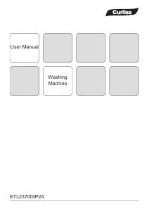 Handleiding Curtiss ETL2370DIP2A Wasmachine