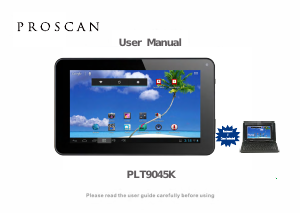 Handleiding Proscan PLT9045K Tablet