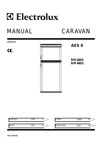 Manual Electrolux RM 4805 Fridge-Freezer