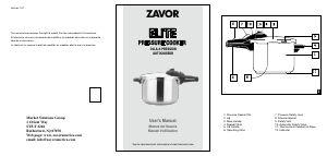 Manual de uso Zavor ZCWEL02 Elite Olla a presión