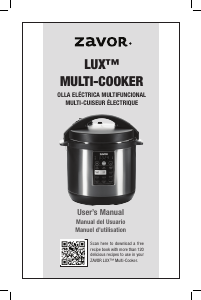 Handleiding Zavor Lux Multicooker