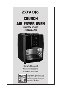 Manual de uso Zavor ZSEAF22 Crunch Horno