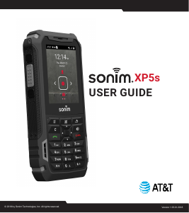 Handleiding Sonim XP5s Mobiele telefoon