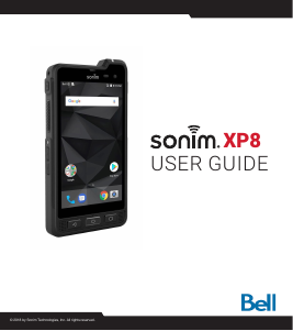 Manual Sonim XP8 Mobile Phone