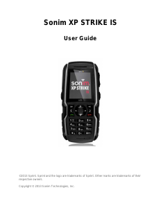 Manual Sonim XP Strike IS Mobile Phone