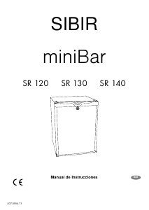 Manual de uso SIBIR SR130 Refrigerador