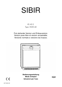 Bedienungsanleitung SIBIR KS400 Kühlschrank