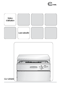 Mode d’emploi Carma CLV1251DD Lave-vaisselle