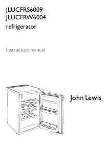 Handleiding John Lewis JLW 6004 Koelkast