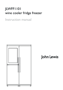 Manual John Lewis JLWFF 1101C Fridge-Freezer