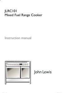 Manual John Lewis JLRC101 Range