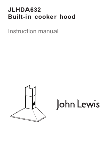 Handleiding John Lewis JLHDA632 Afzuigkap