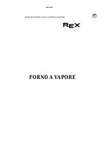 Manuale Rex SVA40M Forno