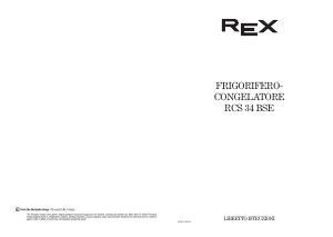 Manuale Rex RCS34BSE Frigorifero-congelatore