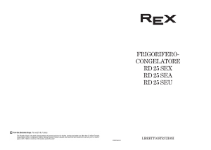 Manuale Rex RD25SEU Frigorifero-congelatore