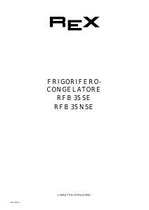 Manuale Rex RFB35NSE Frigorifero-congelatore