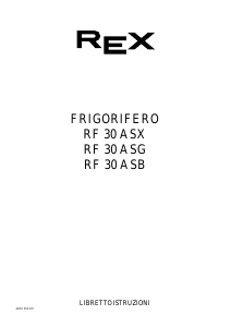 Manuale Rex RF30ASB Frigorifero-congelatore