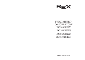 Manuale Rex RC340BSEW Frigorifero-congelatore