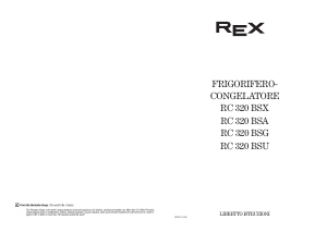 Manuale Rex RC320BSA Frigorifero-congelatore
